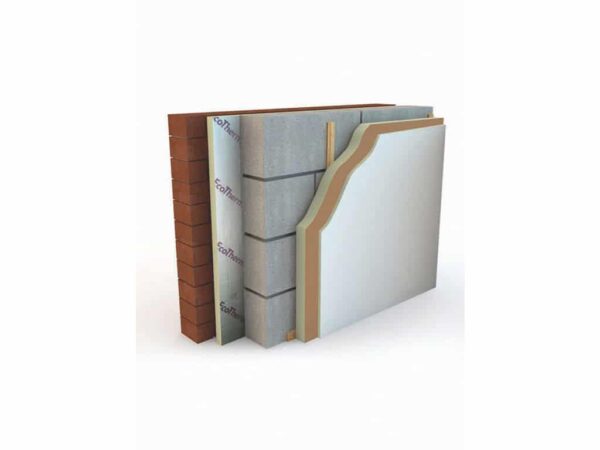 80mm Ecotherm Eco-Liner Insulated Plasterboard  1200mm x 2400mm + 12.5mm P/B
