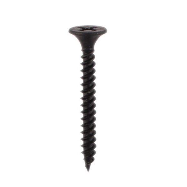 Fine Thread Loose Black Phosphate Drywall Screws Pack of 500