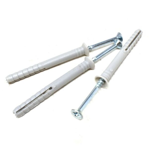 Nylon HammerFix Screws M6 x 60mm Pack of 200