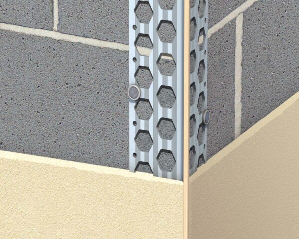15mm Plastic Angle Bead 2.5m Pack of 50