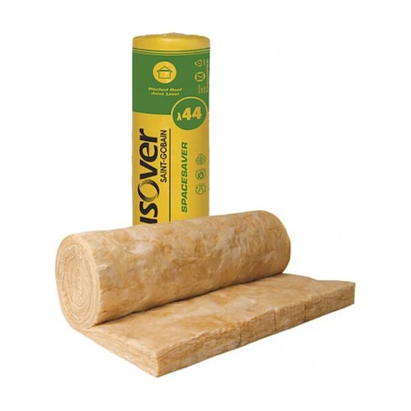 100mm Isover Spacesaver Insulation Loft Roll 14.13m2