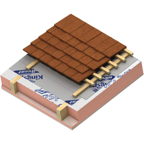 70mm Kingspan Kooltherm K107 Pitched Roof Board 2400mm x 1200mm Pack of 4