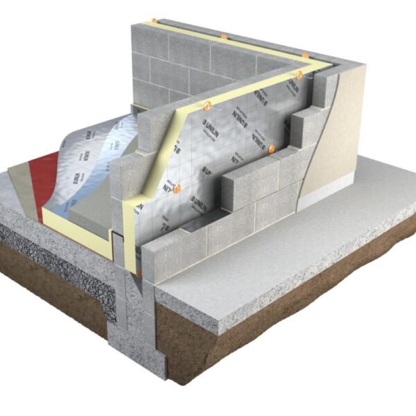 80mm Unilin XT/CW Partial Fill Cavity Wall Insulation Board 1200mm x 450mm Pallet of 125